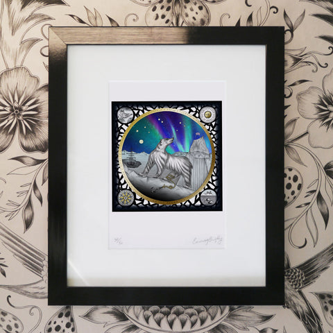 Aurora Mini Print - Black Frame