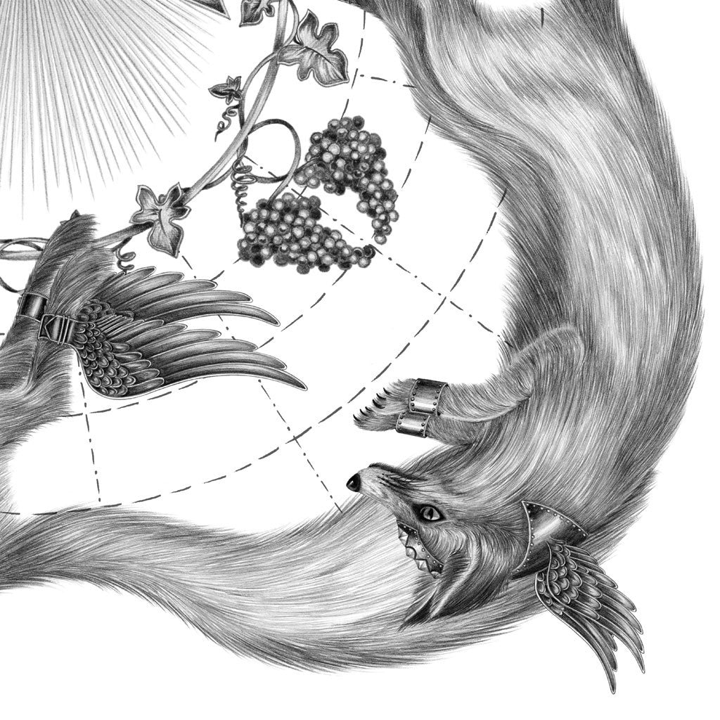 Aesop Mini Print - Black Frame