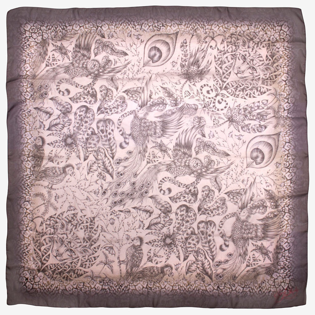 Amazon II Silk Chiffon Scarf