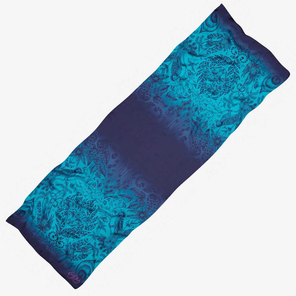 Amazon Silk Chiffon Skinny Scarf