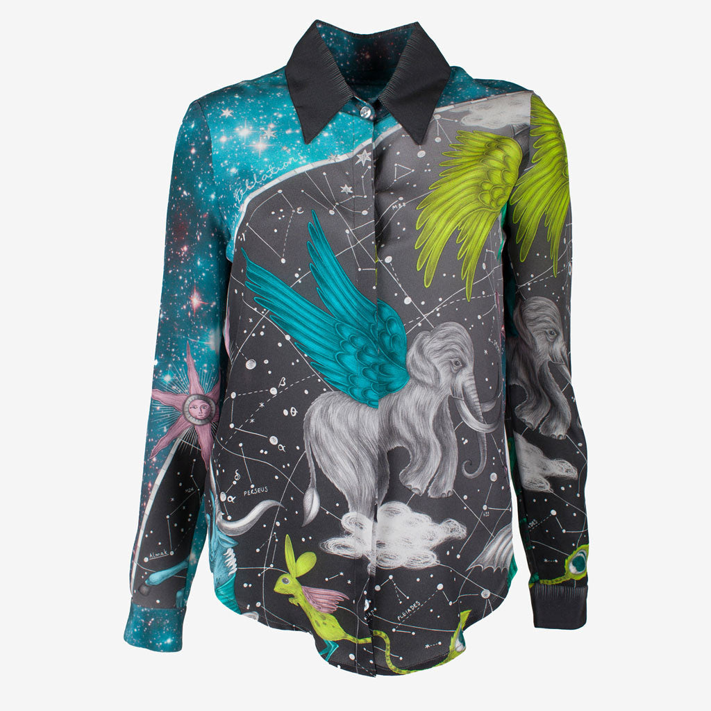 Constellation Silk Shirt