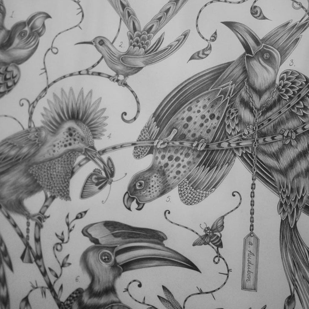 Audubon Silk Trousers