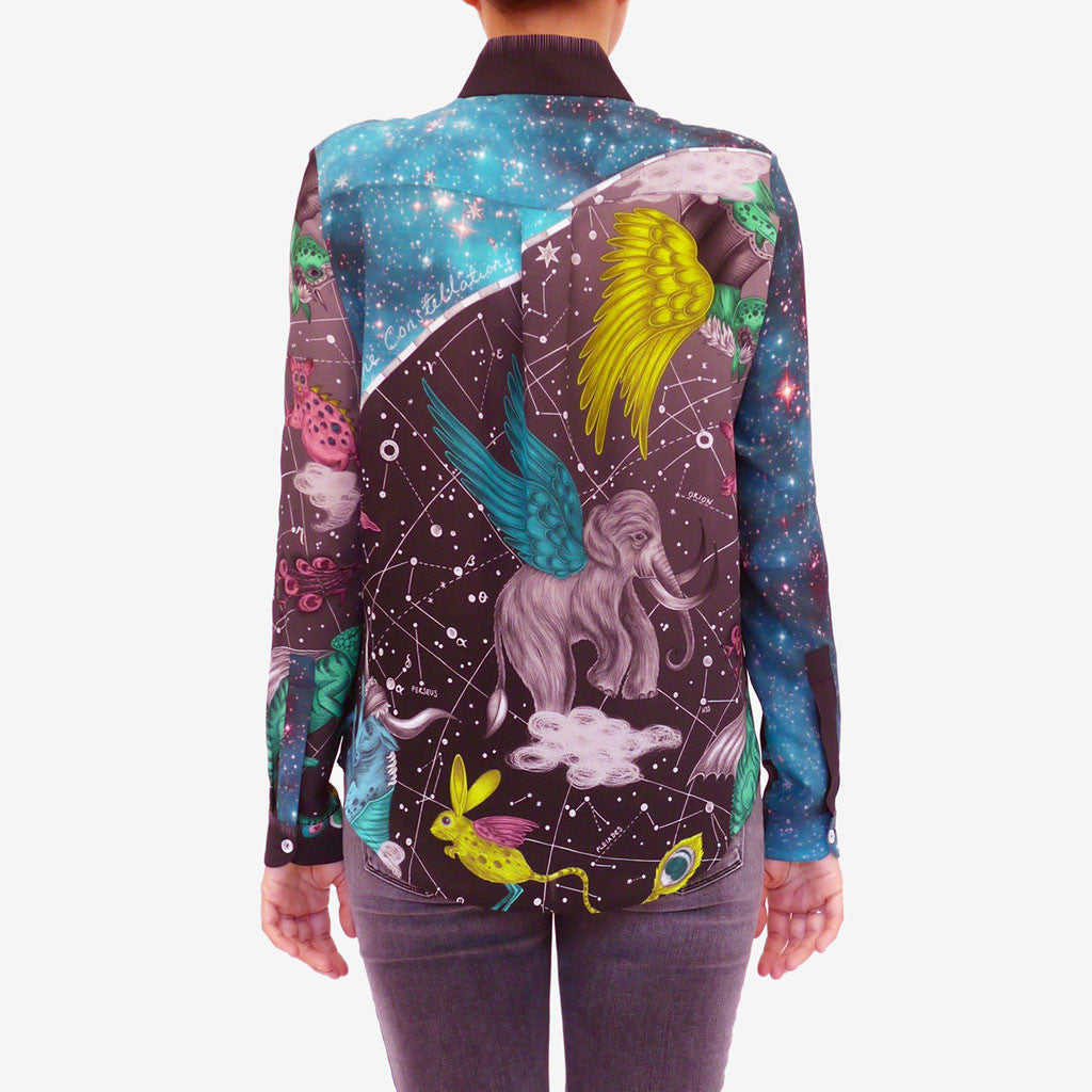 Constellation Silk Shirt