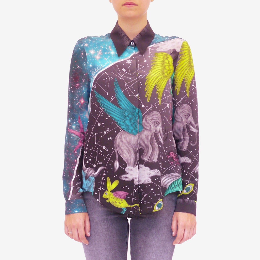 Constellation Silk Shirt
