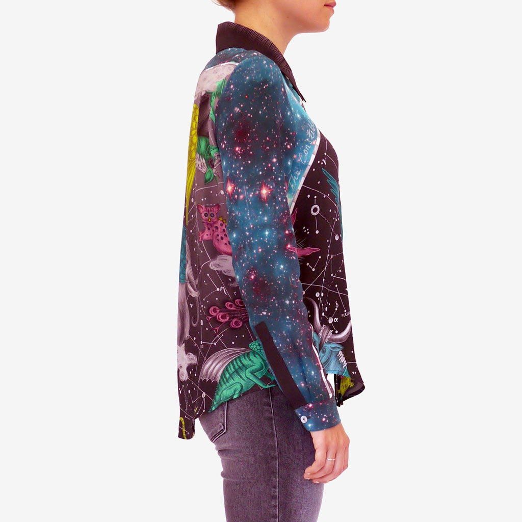 Constellation Silk Shirt