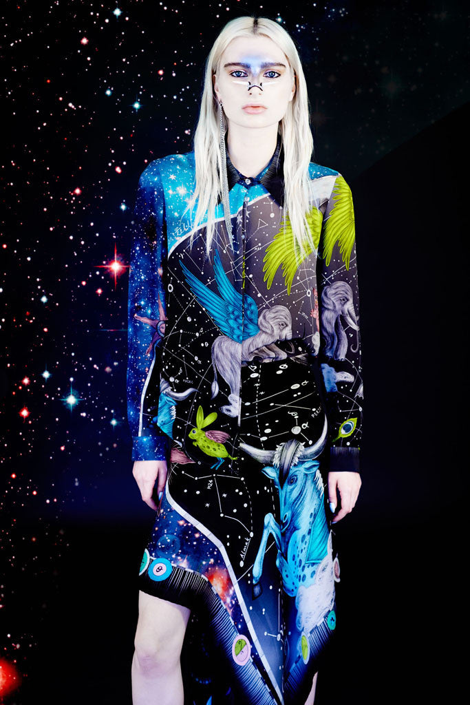 Constellation Silk Shirt