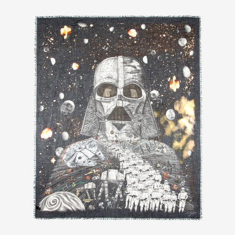 Vader Cotton Blend Scarf