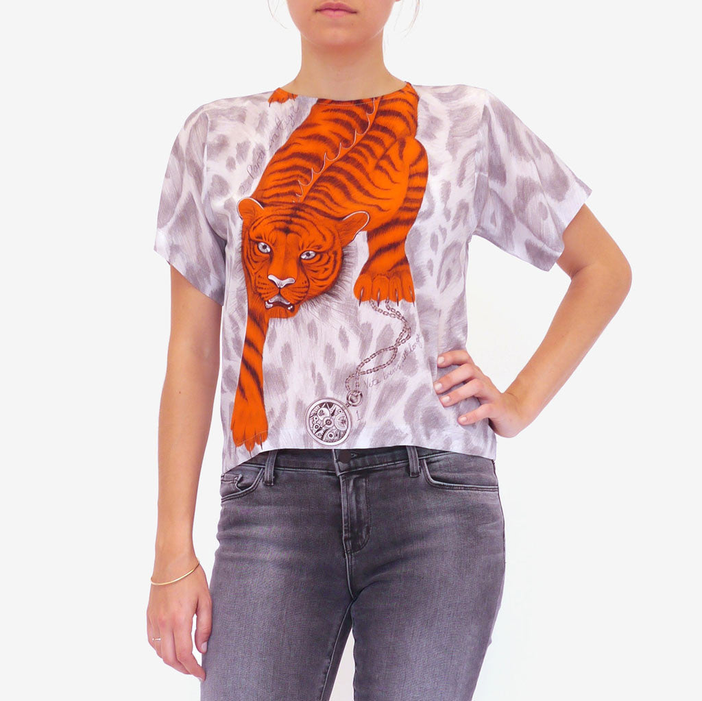 Tigris Silk T-Shirt