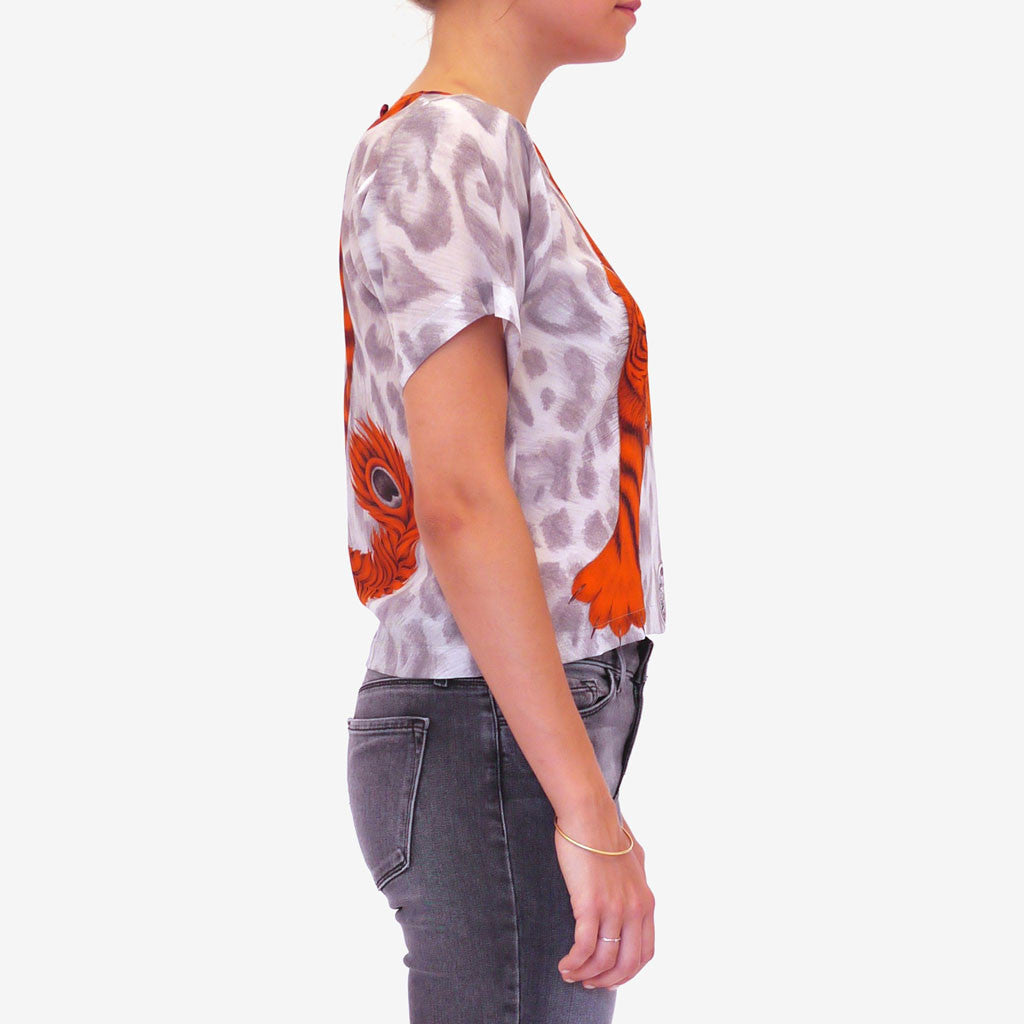 Tigris Silk T-Shirt