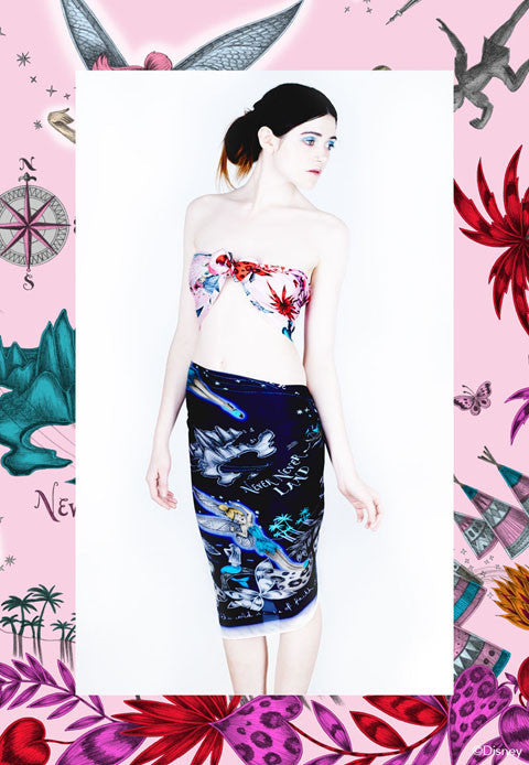 Disney Tinker Bell Silk Neckerchief