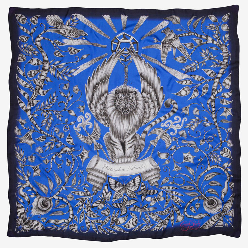 Rousseau Silk Chiffon Scarf