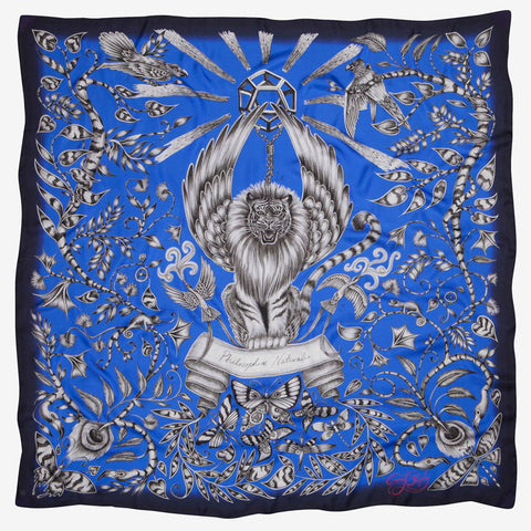 Rousseau Silk Chiffon Scarf