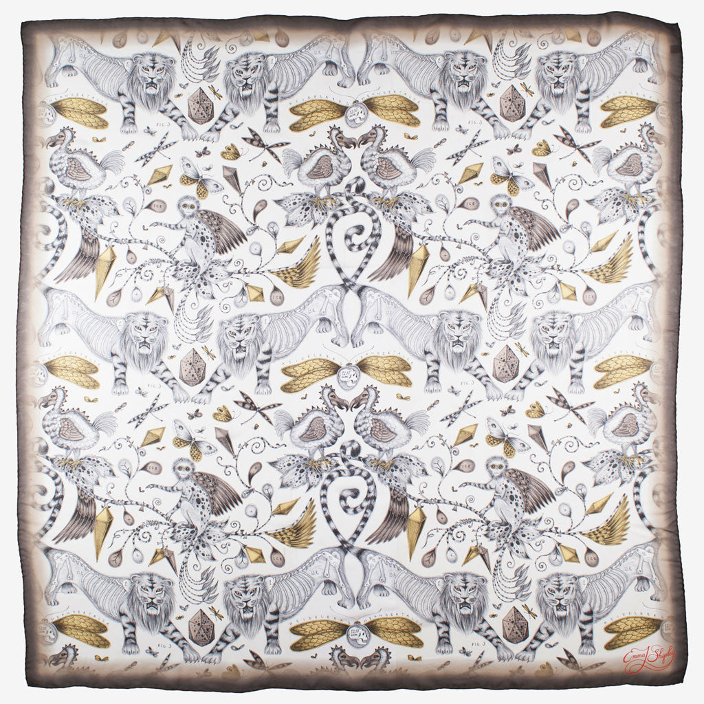 Extinct Silk Chiffon