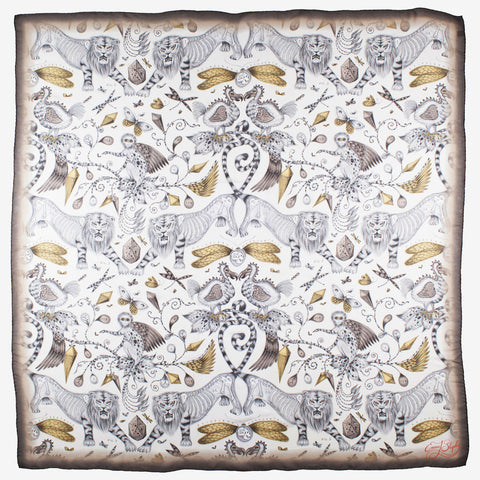 Extinct Silk Chiffon