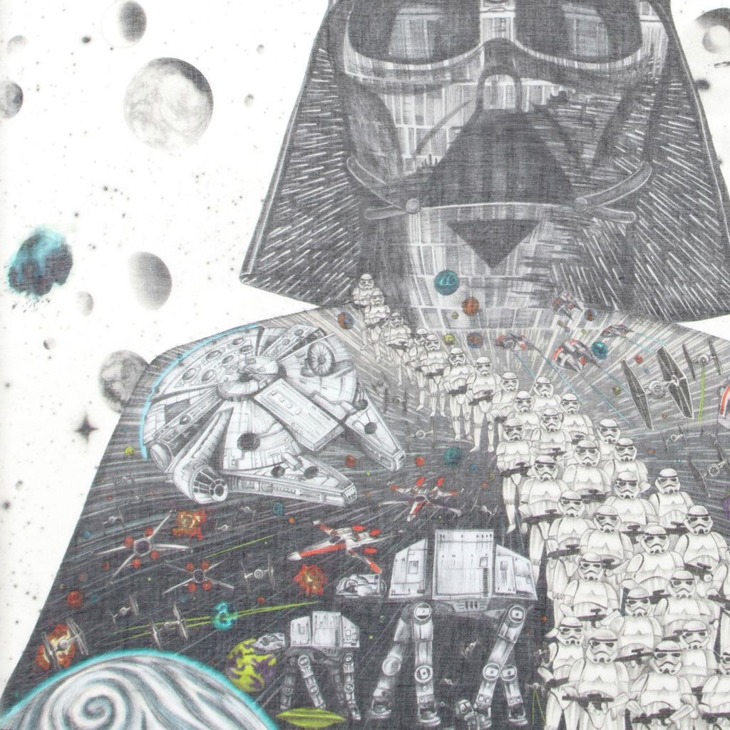 Vader Cotton Blend Scarf