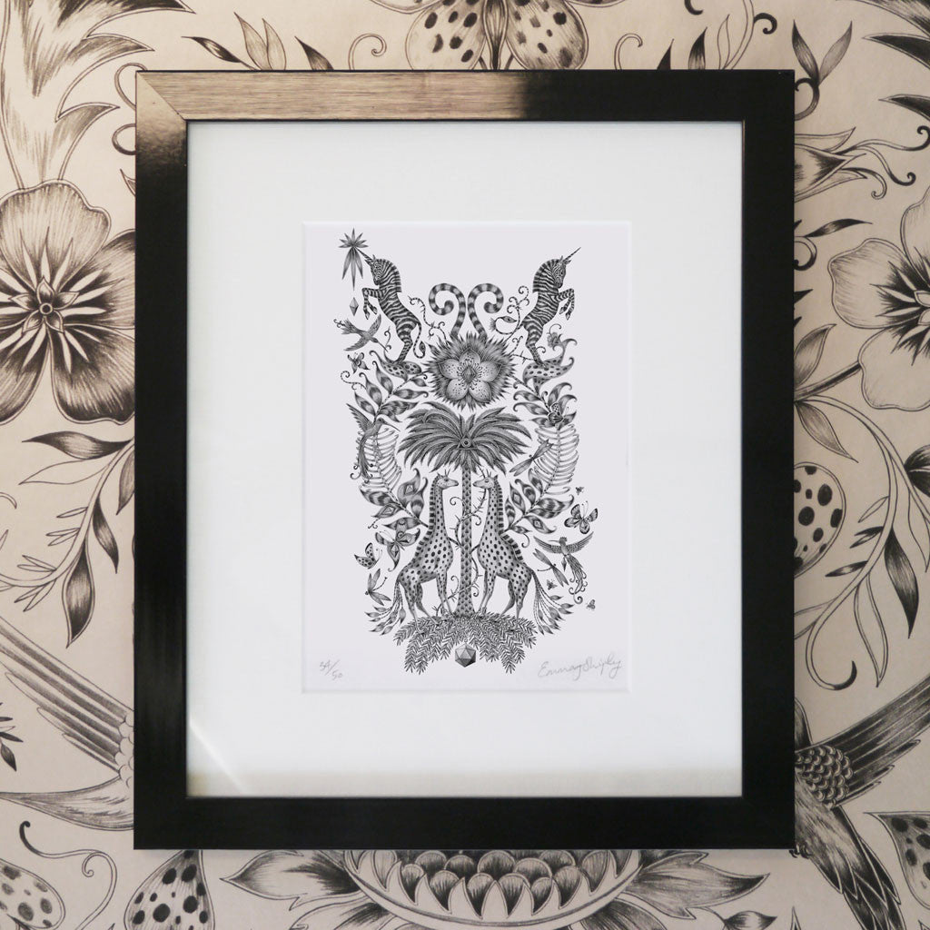 The Tree of the Soul Mini Print - Black Frame