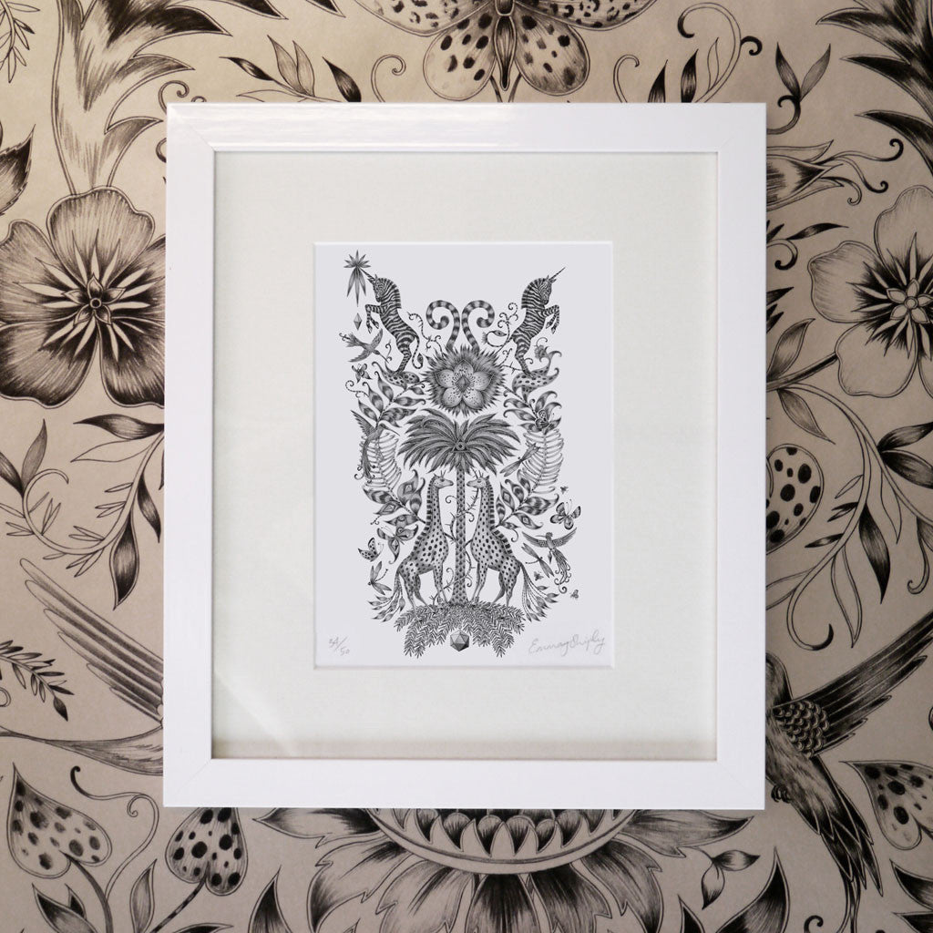 The Tree of the Soul Mini Print - White Frame