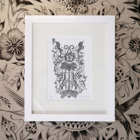 The Tree of the Soul Mini Print - White Frame