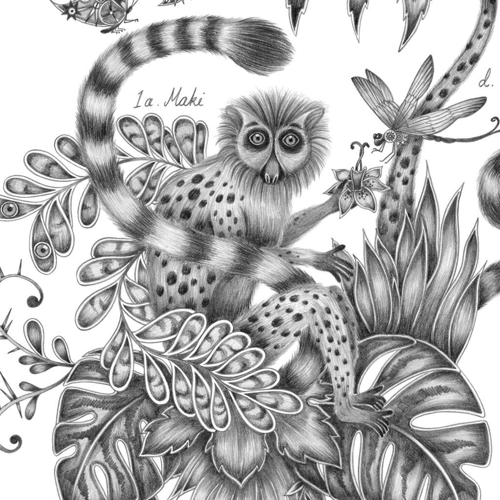 Maki Mococo Medium Print