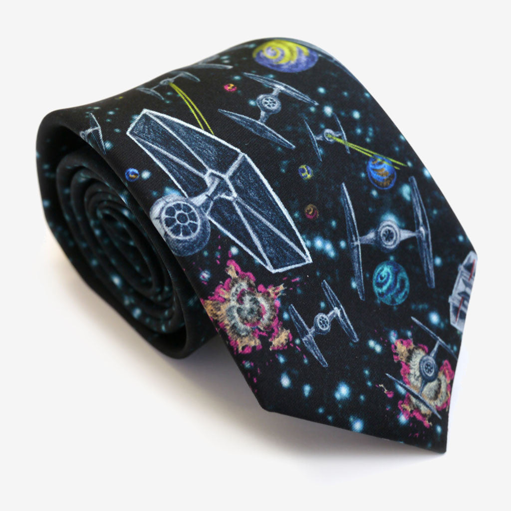 Galactic Silk Tie