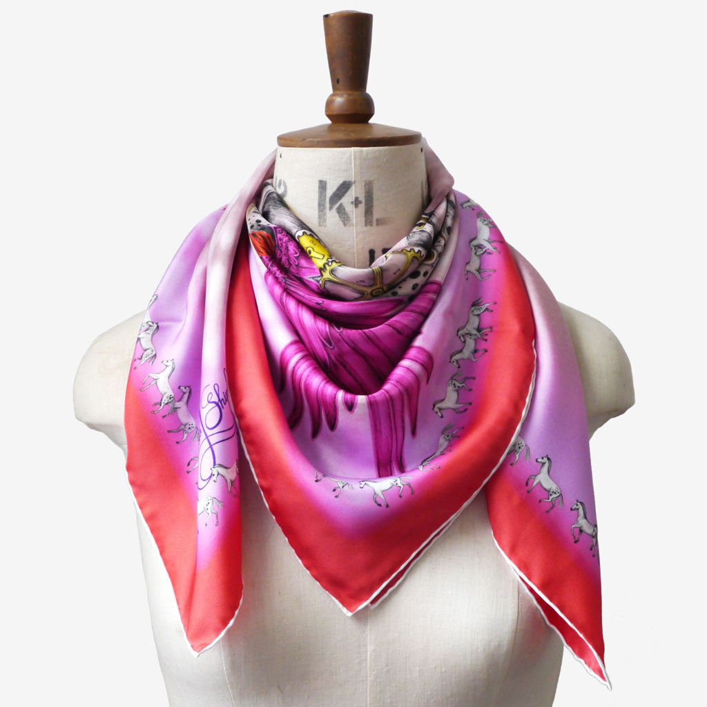 Pegasus Classic Silk Scarf