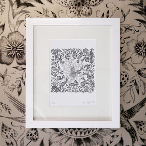 Frith Mini Print - White Frame