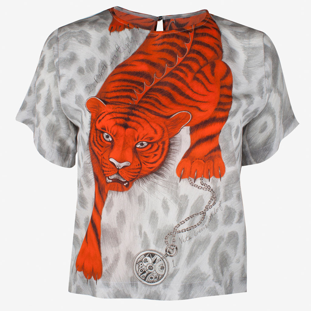 Tigris Silk T-Shirt