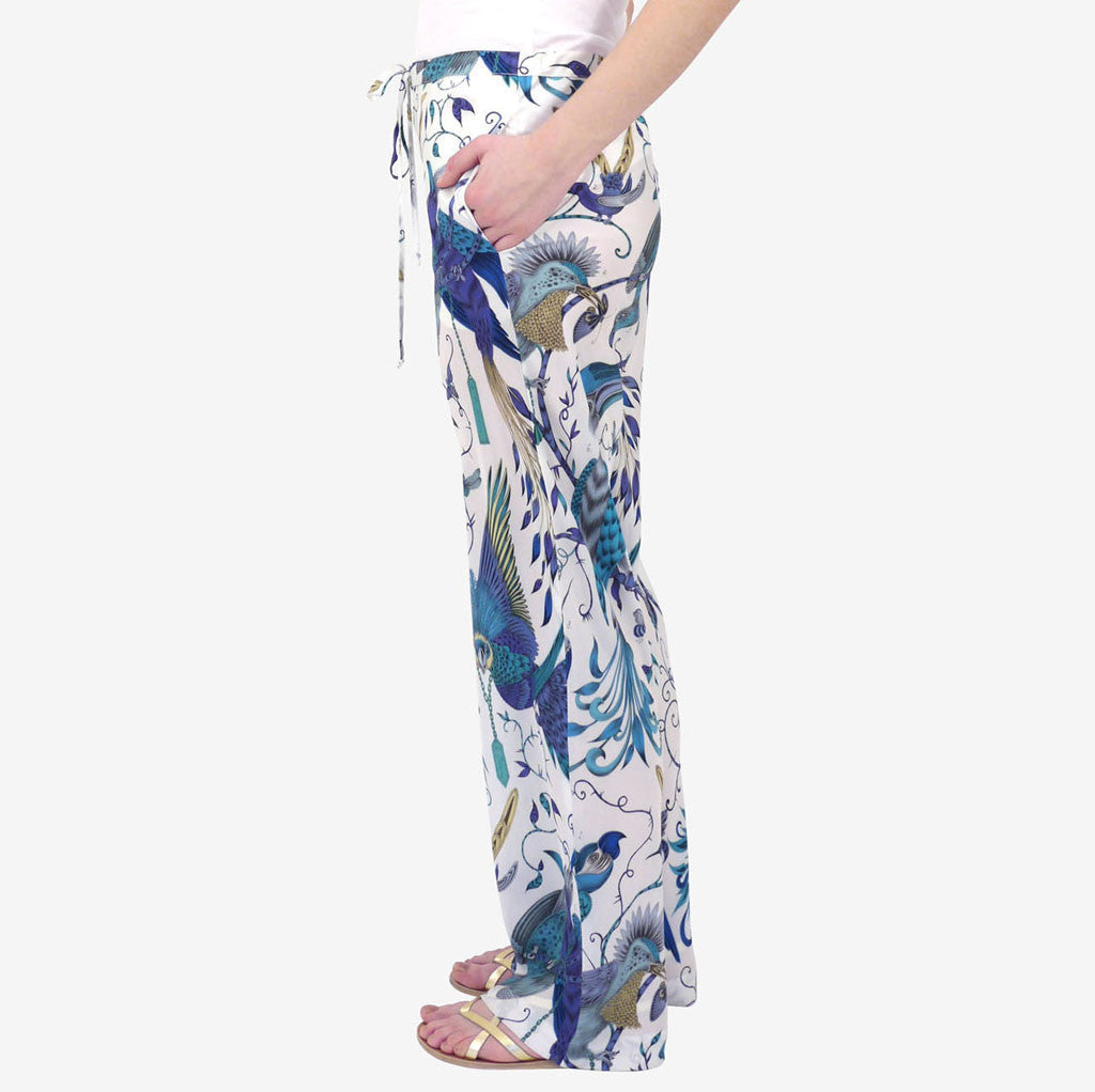 Audubon Silk Trousers