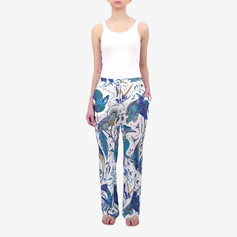 Audubon Silk Trousers