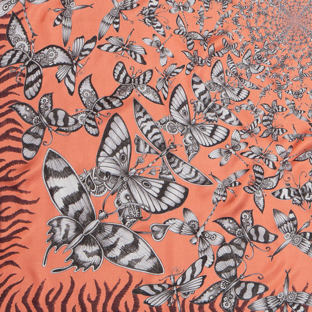 Papilio Silk Chiffon Scarf