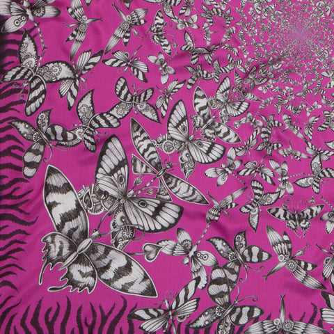 Papilio Silk Chiffon Scarf