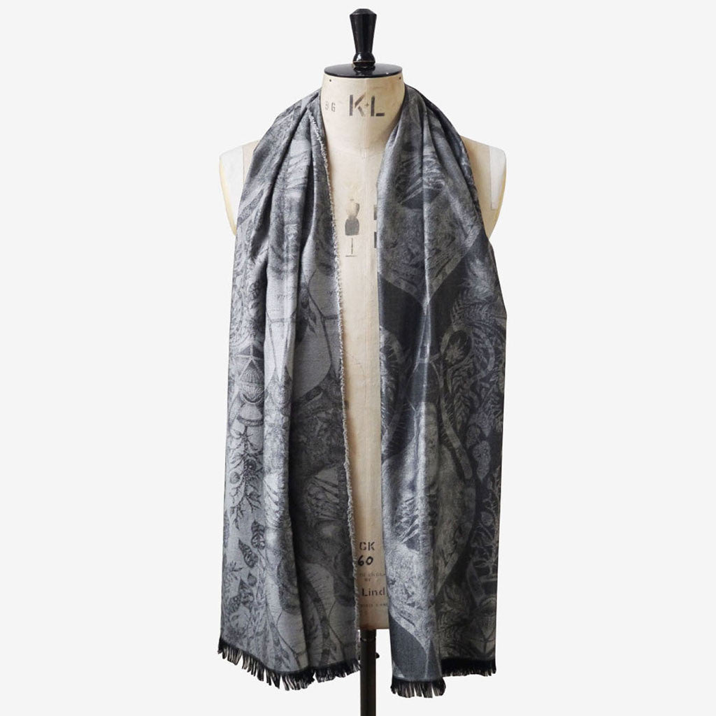 Silverback Cashmere Jacquard Scarf