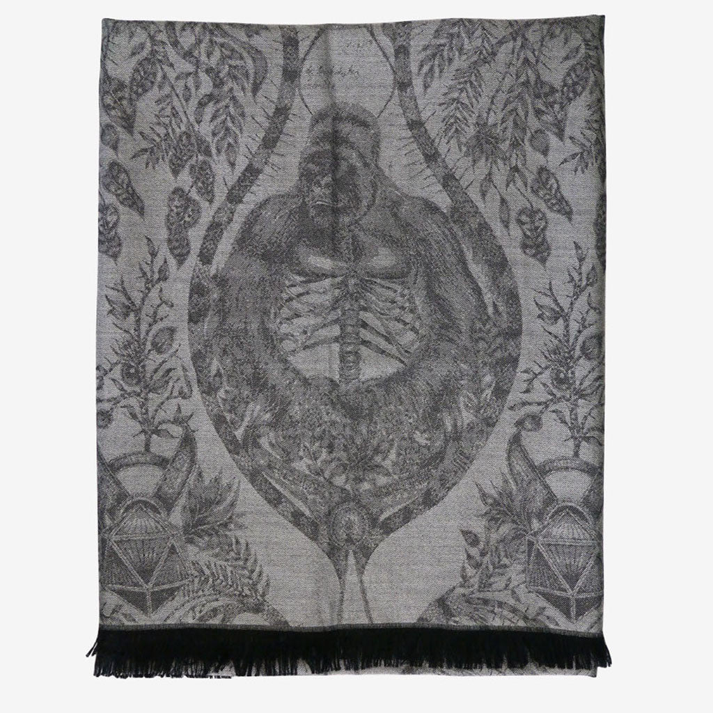 Silverback Cashmere Jacquard Scarf